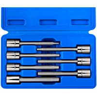 Los mejores  - Neiko 10072A - Juego de llaves hexagonales extra largas de 3-8 pulgadas- SAE- 1-8 a 3-8 pulgadas- acero S2 y CR-V- 7…